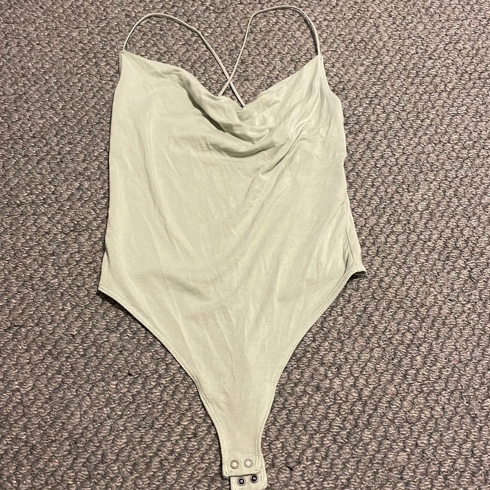 cowel neck bodysuit
